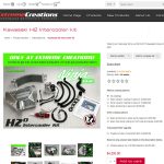 Online Motorcycle ecommerce cart website builder australia